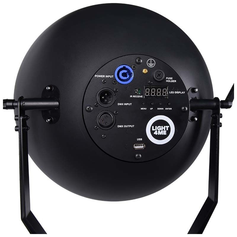 LIGHT4ME RETRO 500 RGBA IR reflektor sceniczny dekoracja światłem pilot - 6