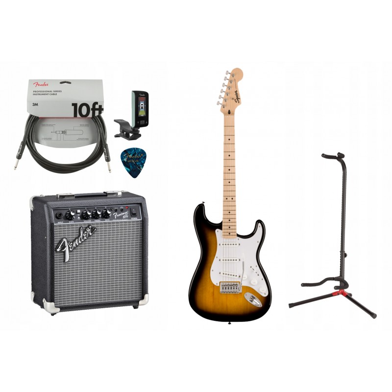 Gitara elektryczna + wzmacniacz 10W zestaw 1102 - 1