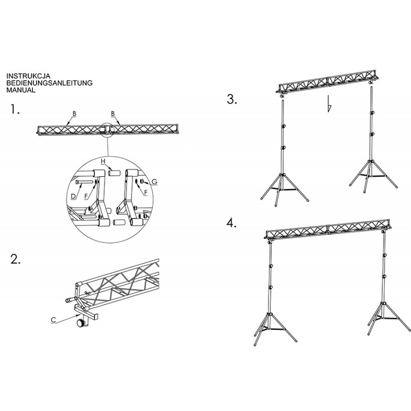 ATHLETIC nR-KIT - statyw oświetleniowy - 4