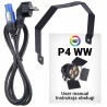 LIGHT4ME P4 WW reflektor sceniczny LED PAR ciepły biały - 6