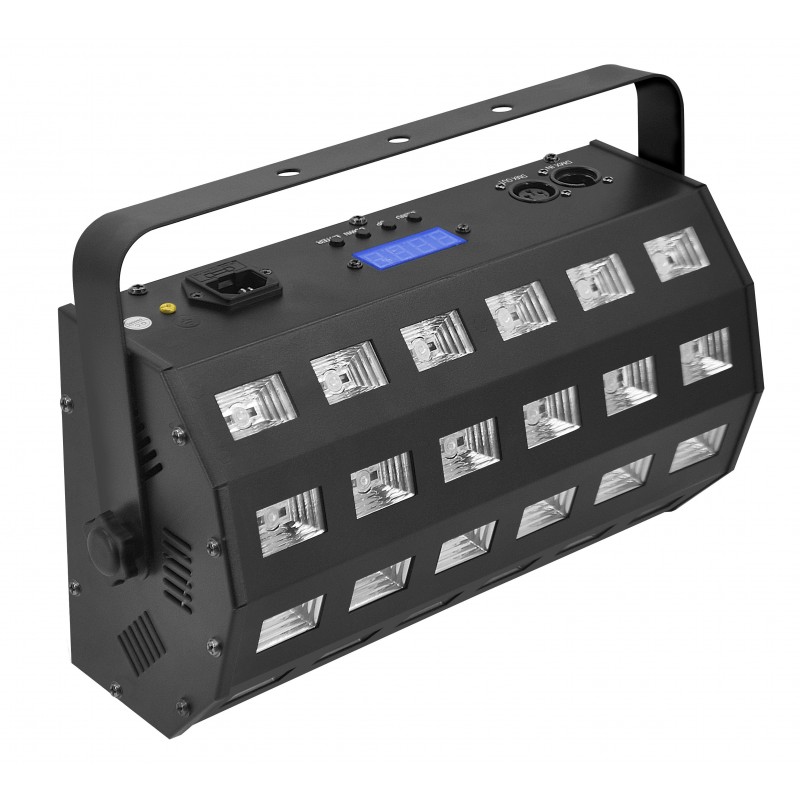 LIGHT4ME UV 24 + STROBE DMX reflektor ultrafioletowy stroboskop efekt LED - 2