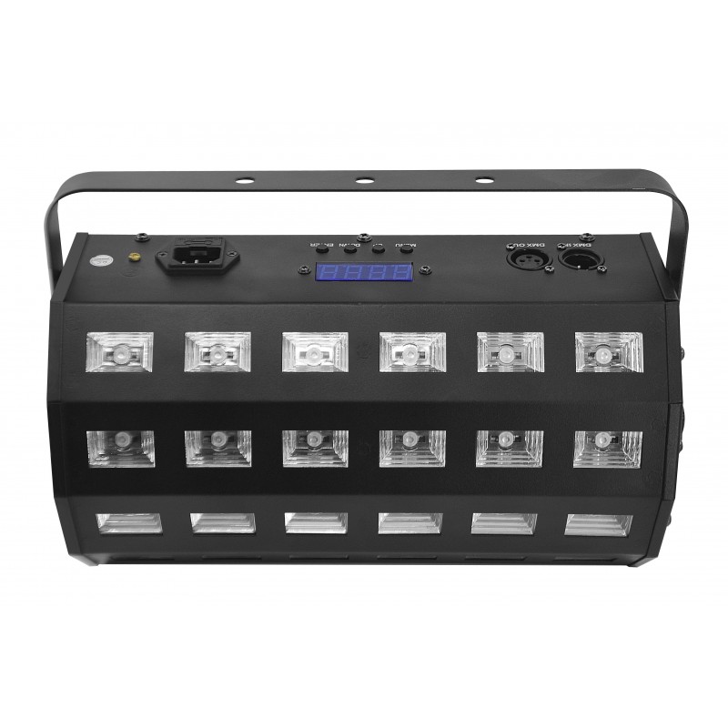 LIGHT4ME UV 24 + STROBE DMX reflektor ultrafioletowy stroboskop efekt LED - 3
