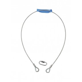 EUROLITE linka zabezpieczająca A 4x1000mm do 15kg srebrna - 1