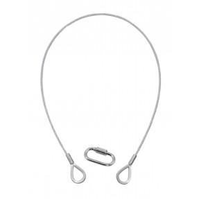 EUROLITE linka zabezpieczająca A 3x600mm do 5kg srebrna - 1