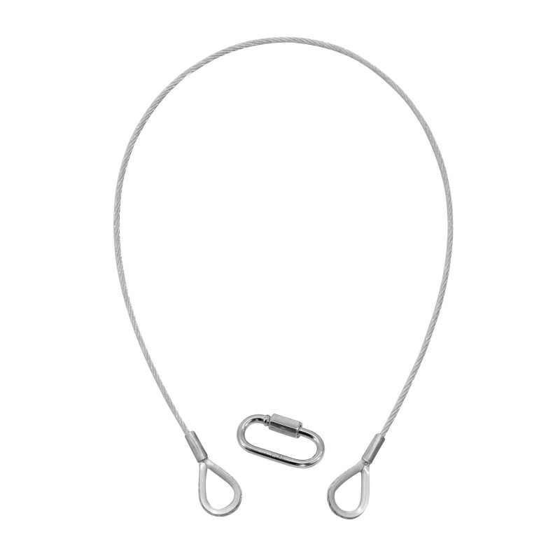 EUROLITE linka zabezpieczająca A 3x600mm do 5kg srebrna - 1