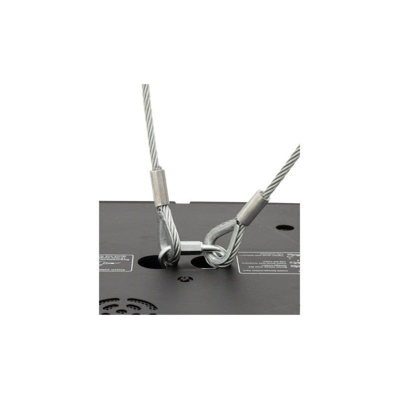 EUROLITE linka zabezpieczająca A 3x600mm do 5kg srebrna - 2