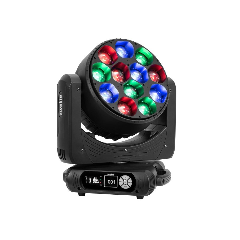EUROLITE głowa ruchoma Wash Zoom LED TMH-W480 - 2