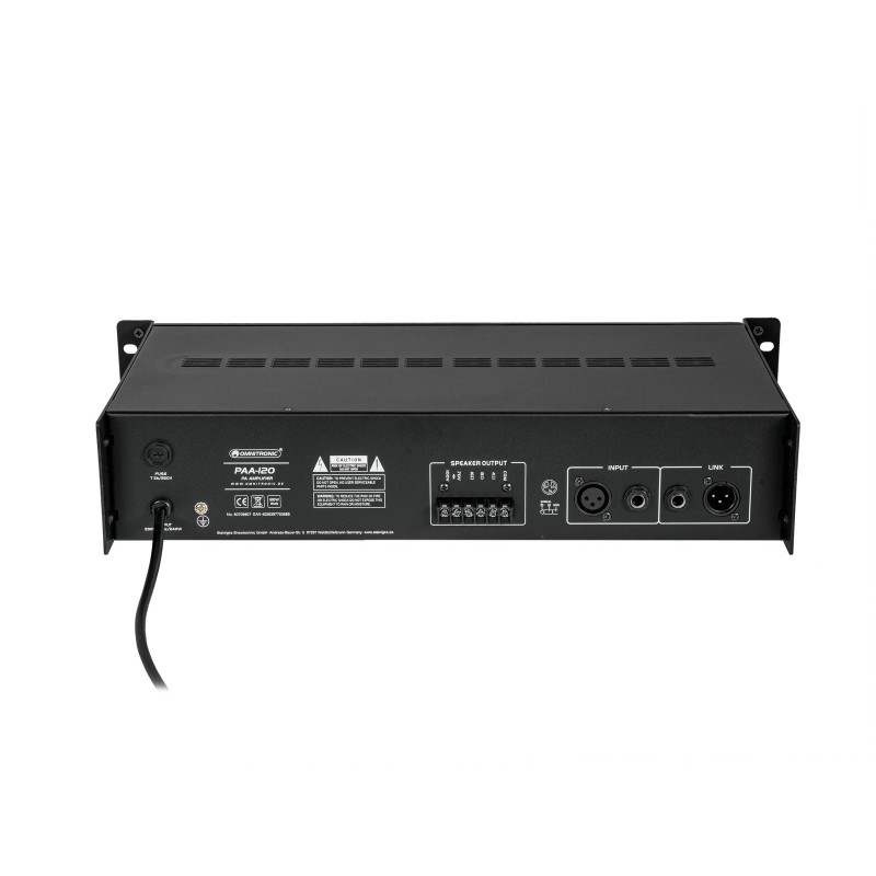 OMNITRONIC PAA-120 wzmacniacz PA - 3