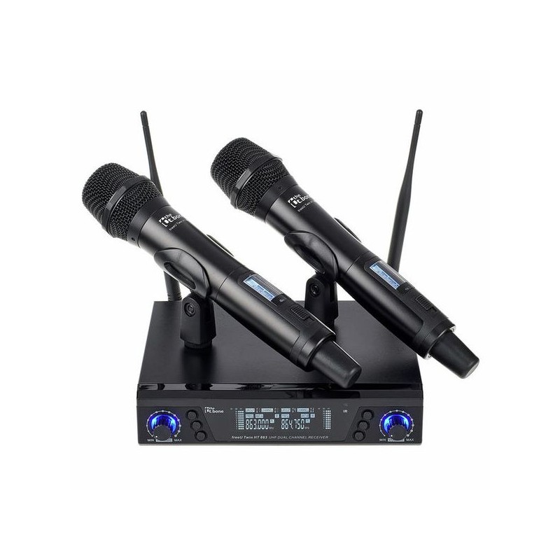 the t.bone freeU Twin HT 863 - zestaw bezprzewodowy - 2