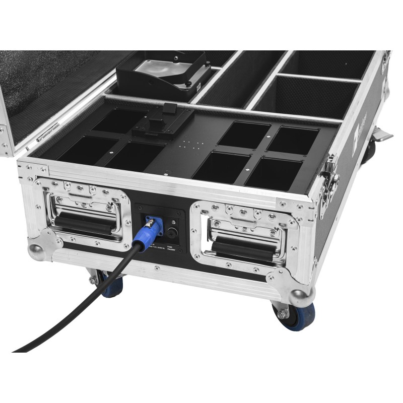 ROADINGER Flightcase na reflektory 6x AKKU IP UP-4 Plus HCL Spot WDMX - 4