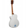 Lag GLH THV PLEXI-WHT Smart Guitar Tramontane Hyvibe Special Edition - Gitara elektroakustyczna - 6