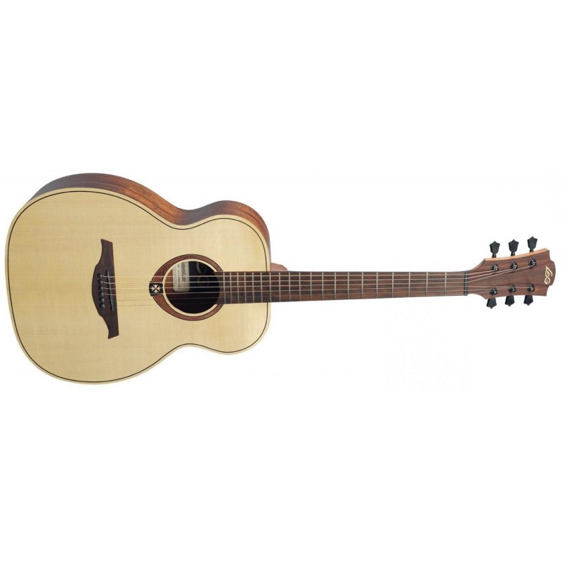 Lag GLA TRAVEL-SP - Gitara akustyczna z pokrowcem - 2