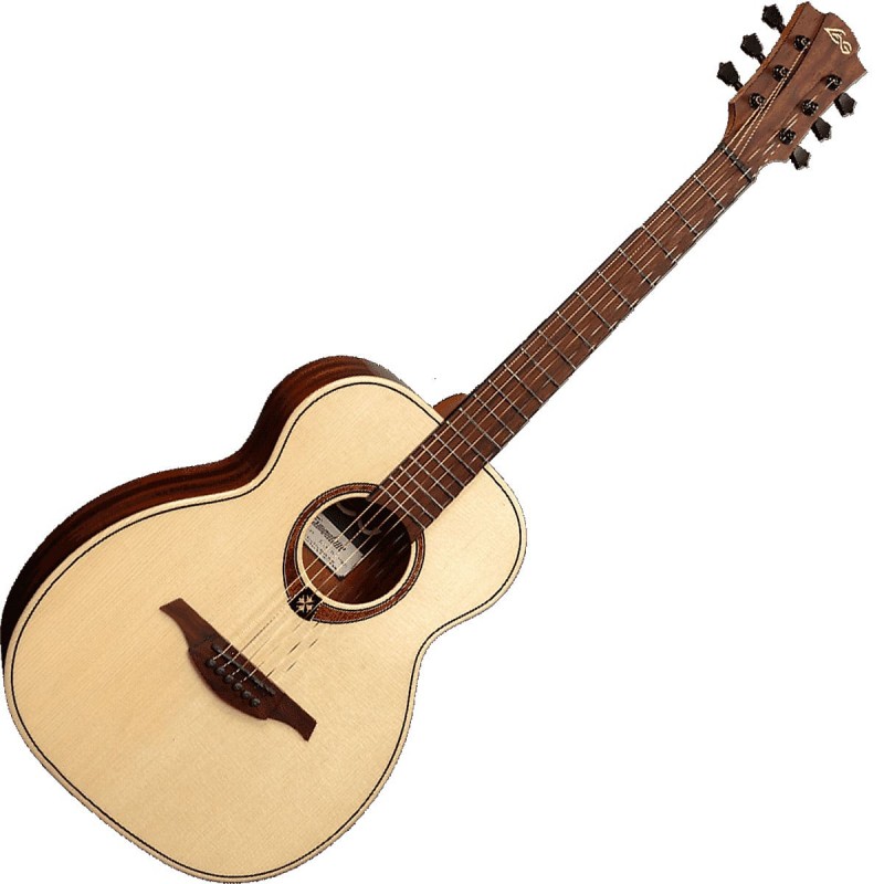 Lag GLA TRAVEL-SP - Gitara akustyczna z pokrowcem - 5