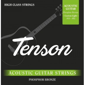 GEWA F600745 Gitara akustyczna struny Gitara akustyczna - struny Tenson Phosphor Bronze - 1
