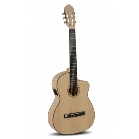 GEWA 500240 Klasyczna gitara E-akustyk Pro Natura Silver Samba - 1