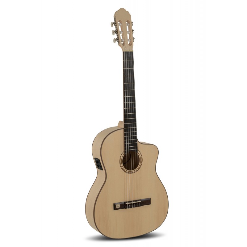 GEWA 500240 Klasyczna gitara E-akustyk Pro Natura Silver Samba - 1