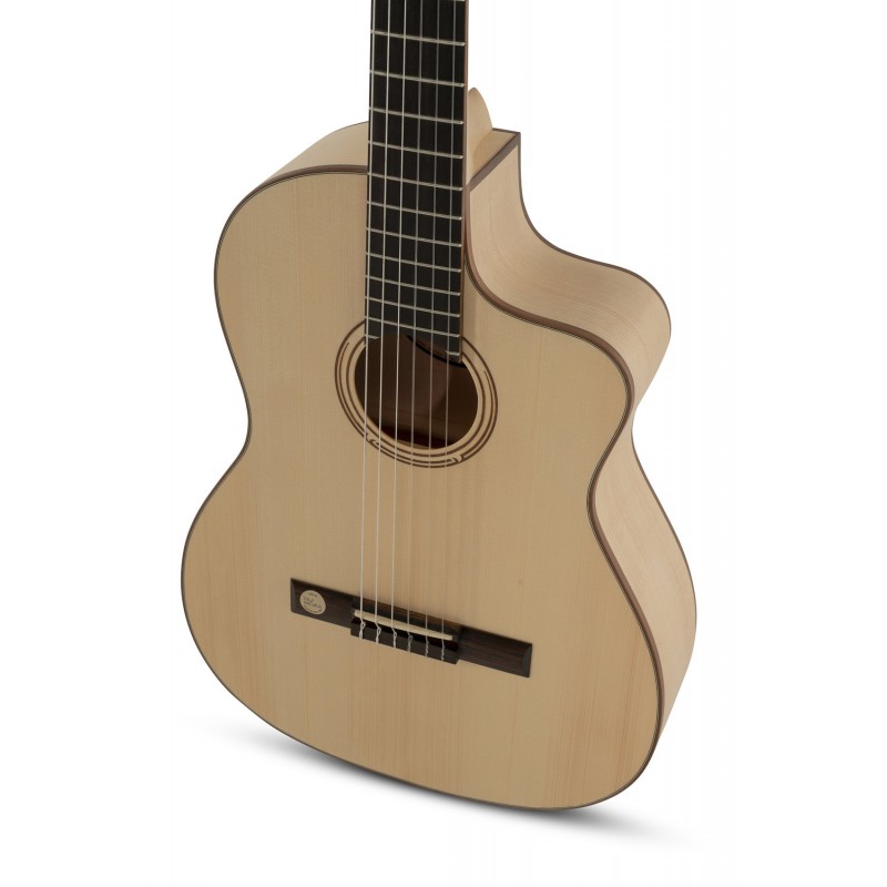 GEWA 500240 Klasyczna gitara E-akustyk Pro Natura Silver Samba - 3