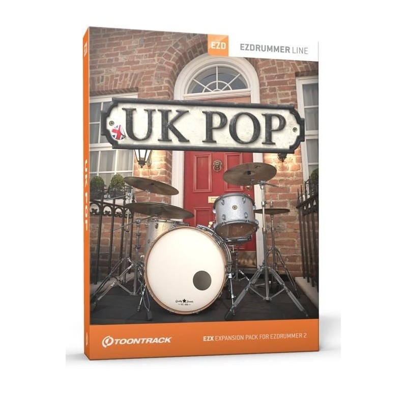 Toontrack UK POP EZX - biblioteka brzmień