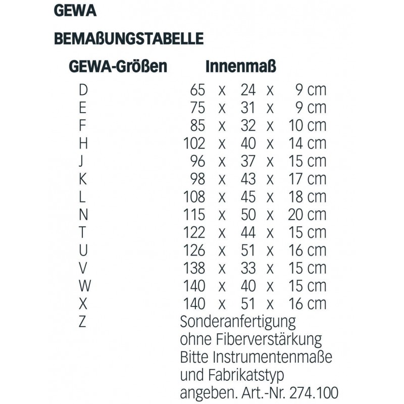 GEWA 274100 Gig Bag na keyboard Wykonanie na specjalne zamówienie / podane wymiary - 1