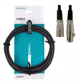 GEWA 190045 Kabel mikrofonowy Basic Line - 1