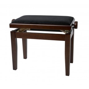 GEWA 130070 Ławy do pianina Deluxe Drzewo orzechowe mat - 1