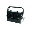 EUROLITE 2 x PAR 36 black - Audience Blinder