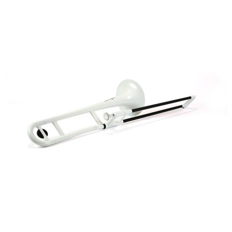pBone 700646 - Puzon tenorowy w stroju Bb - biały - 2
