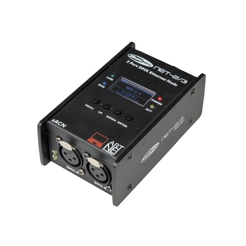 Showtec NET-2sls3 POCKET - Węzeł sieciowy