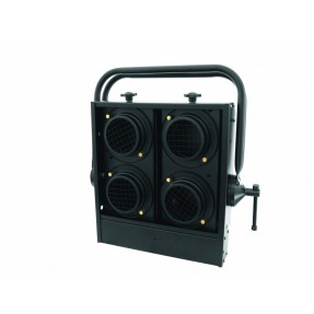 EUROLITE 4 x PAR 36 black - Audience Blinder