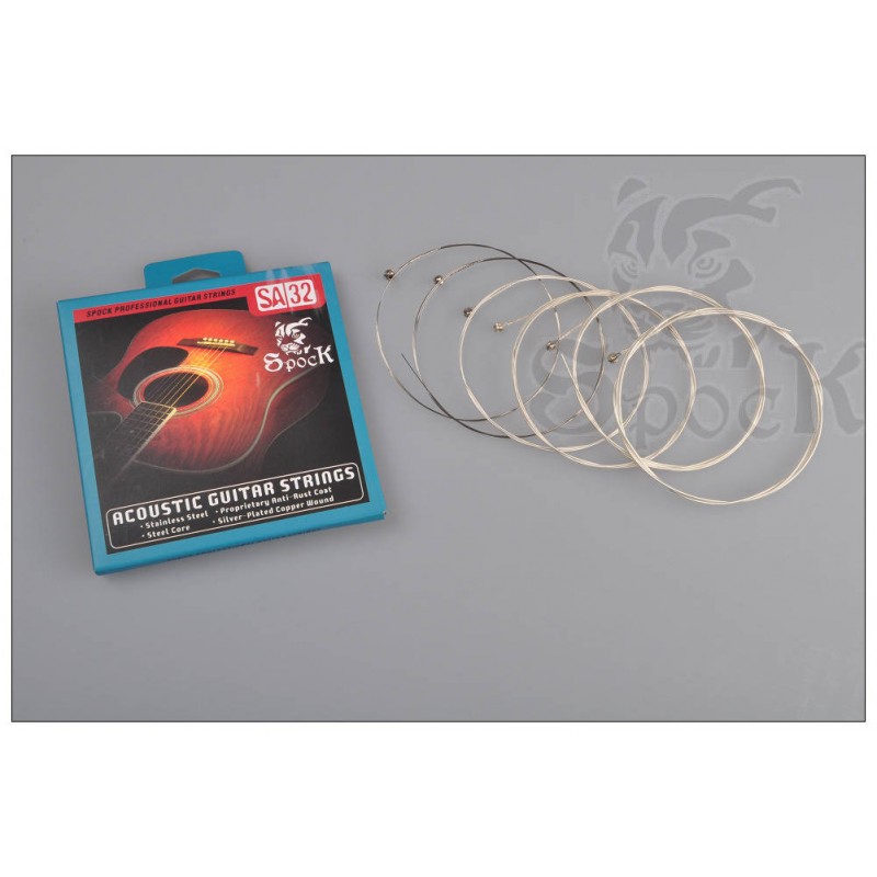 SPOCK SA32 - Struny do gitary akustycznej 10-47 - 6