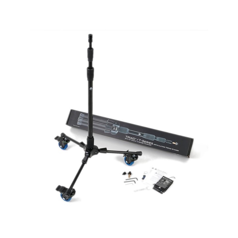 Triad Orbit T3C Tall Tripod Stand with Casters - statyw trójnożny - 2