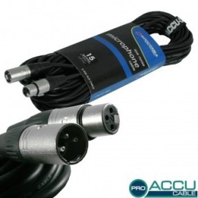 Accu Cable AC-PRO-XMXFsls15 - Kabel XLR 15m