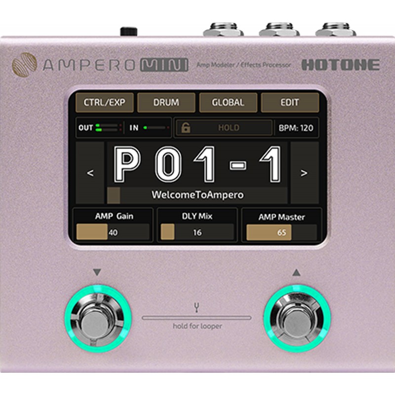 Hotone Ampero Mini PT Purple Taro - Procesor sygnałowy - 1