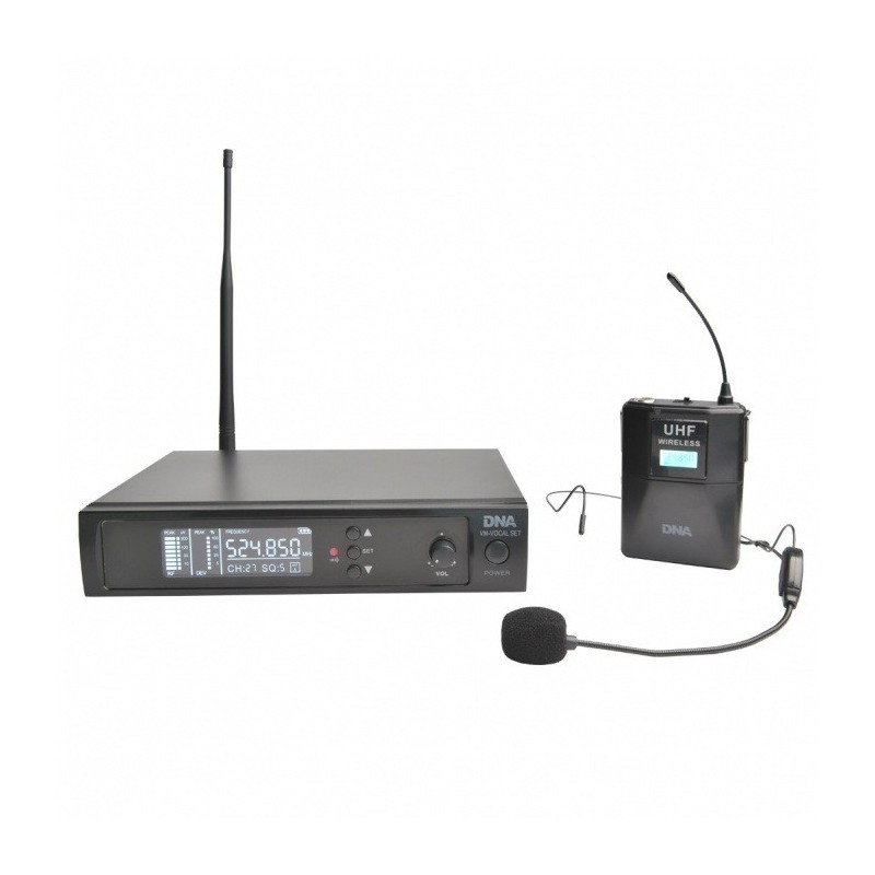 DNA VM HEAD SET - zestaw bezprzewodowy nagłowny