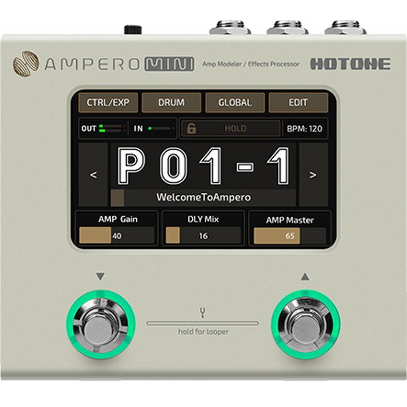 Hotone Ampero Mini Vanilla - Procesor sygnałowy - 1