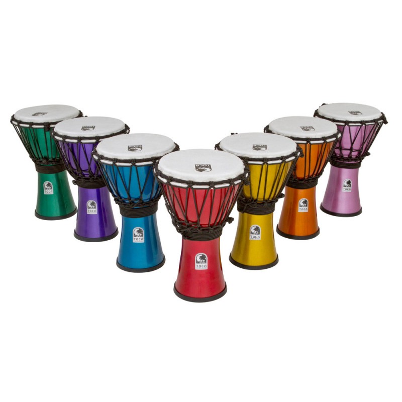 Toca TO803325 - Djembe Freestyle Colorsound TFCDJ-7MS - 1