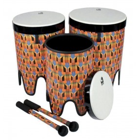 Toca TO810319 - Nesting Drums Tom Tom Freestyle II TF2NT-3PCK - 1
