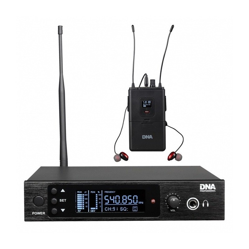 DNA IN-EAR - douszny odsłuch bezprzewodowy