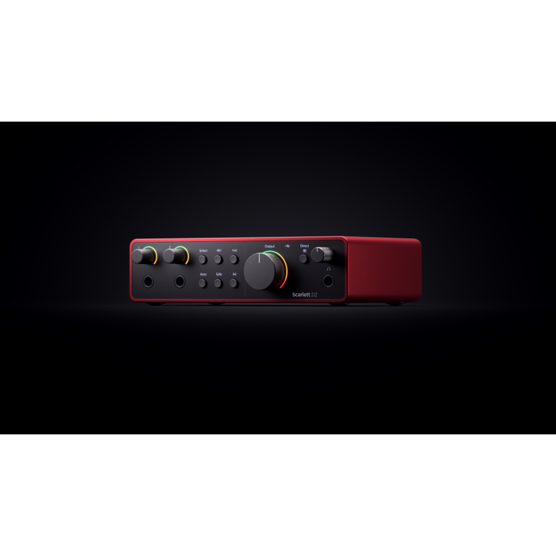 Focusrite Scarlett 2i2 4th Gen - Interfejs audio USB - 6