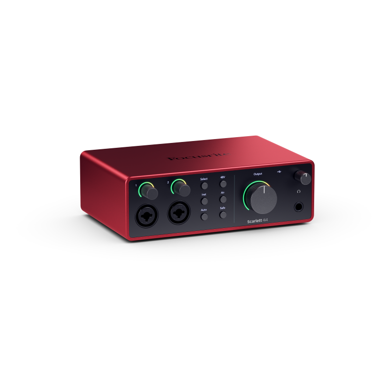 Focusrite Scarlett 4i4 4th Gen - Interfejs audio USB - 2
