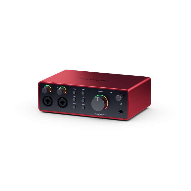 Focusrite Scarlett 4i4 4th Gen - Interfejs audio USB - 3