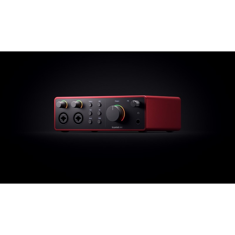 Focusrite Scarlett 4i4 4th Gen - Interfejs audio USB - 6