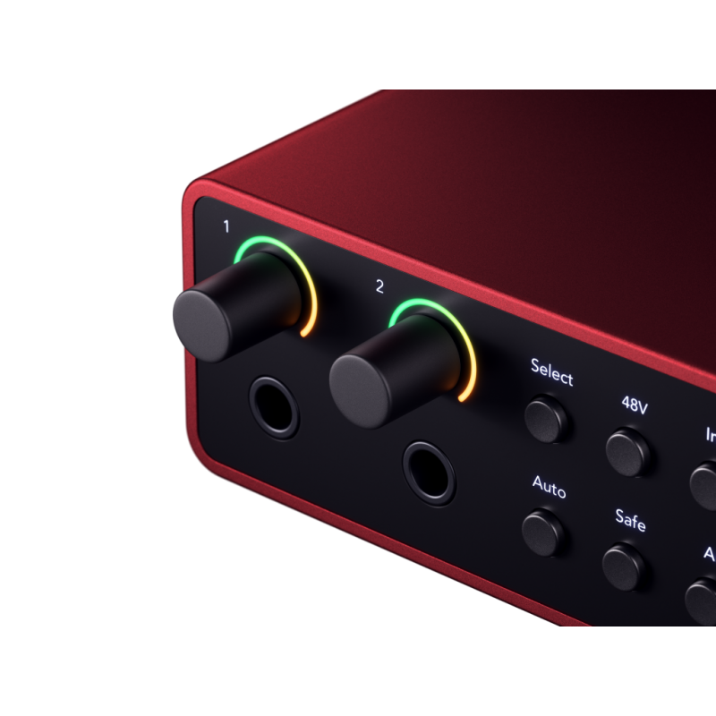 Focusrite Scarlett 4i4 4th Gen - Interfejs audio USB - 7