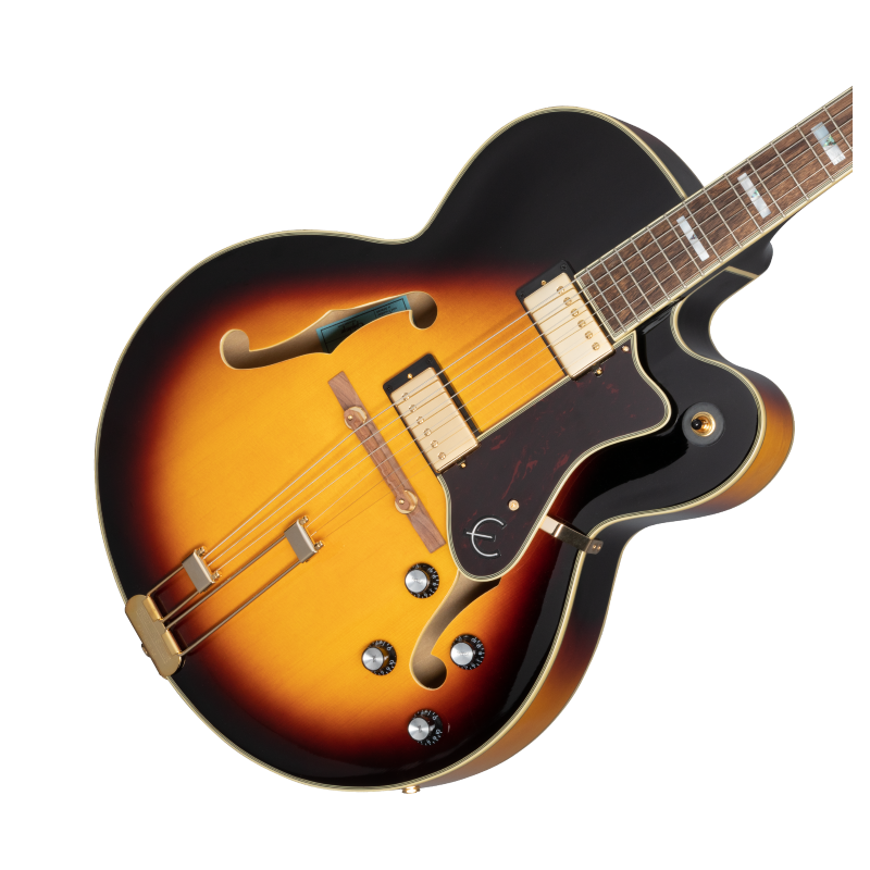 Epiphone Broadway Vintage Sunburst - gitara elektryczna - 4