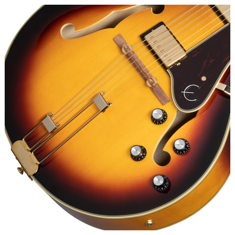 Epiphone Broadway Vintage Sunburst - gitara elektryczna - 6