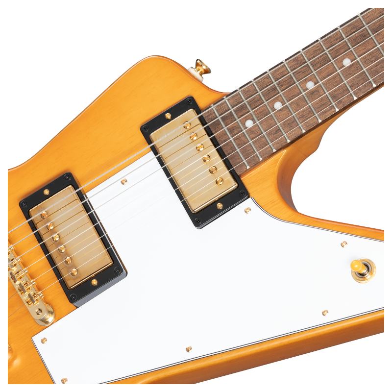 Epiphone Korina Explorer Aged Natural - Gitara elektryczna - 5