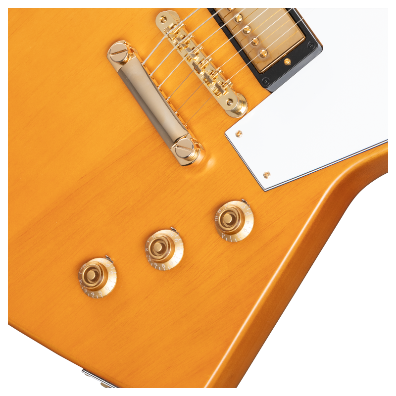 Epiphone Korina Explorer Aged Natural - Gitara elektryczna - 6