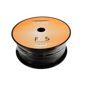 FOS FC-XLR3-100 - kabel DMX w plastikowej rolce 100m - 1