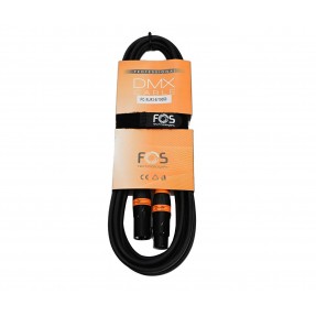 FOS FC-XLR3-5 - kabel DMX 5m - 1