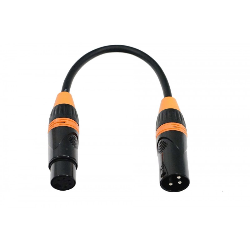 FOS FC-XLR-3M5F - adapter DMX - 1
